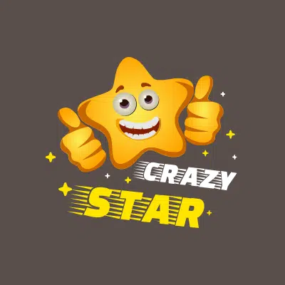 crazy star logo